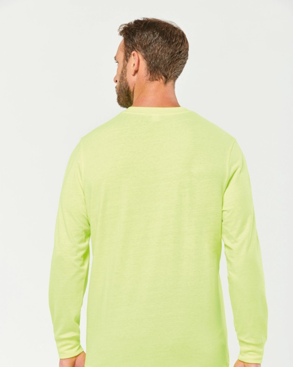 T-shirt WK. DESIGNED TO WORK Ecologisch uniseks T-shirt met lange mouwen voor bedrukking &amp; borduring