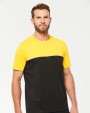T-shirt personnalisable WK. DESIGNED TO WORK T-shirt bicolore écoresponsable manches courtes unisexe