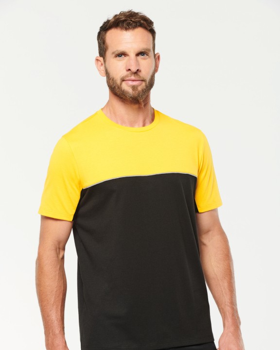 T-shirt personnalisable WK. DESIGNED TO WORK T-shirt bicolore écoresponsable manches courtes unisexe
