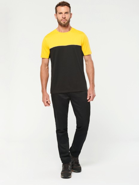 T-Shirts à personnaliser WK. DESIGNED TO WORK T-shirt bicolore écoresponsable manches courtes unisexe 