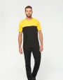 T-shirt personnalisable WK. DESIGNED TO WORK T-shirt bicolore écoresponsable manches courtes unisexe
