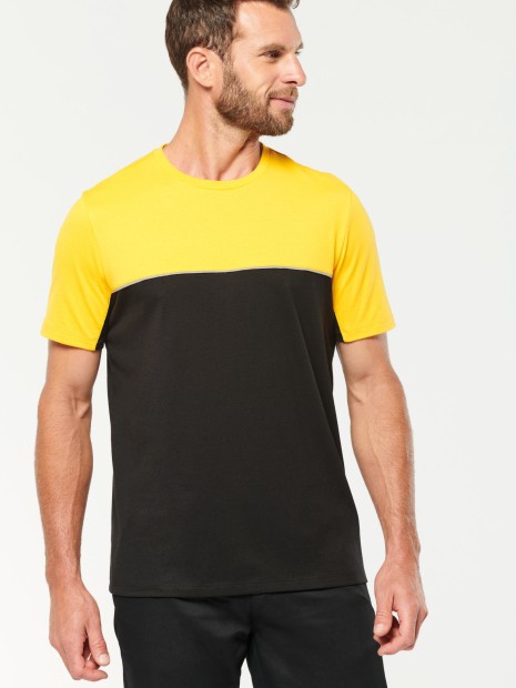 T-Shirts à personnaliser WK. DESIGNED TO WORK T-shirt bicolore écoresponsable manches courtes unisexe 