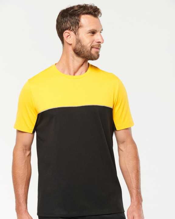 T-shirt personnalisable WK. DESIGNED TO WORK T-shirt bicolore écoresponsable manches courtes unisexe