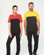 T-shirt personnalisable WK. DESIGNED TO WORK T-shirt bicolore écoresponsable manches courtes unisexe