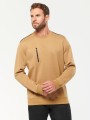 Sweat-shirts à personnaliser WK. DESIGNED TO WORK Sweat-shirt Day To Day zip poche contrastée unisexe 
