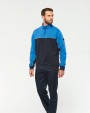 Sweat-shirt personnalisable WK. DESIGNED TO WORK Sweat-shirt écoresponsable col zippé unisexe