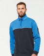 Sweat-shirt personnalisable WK. DESIGNED TO WORK Sweat-shirt écoresponsable col zippé unisexe