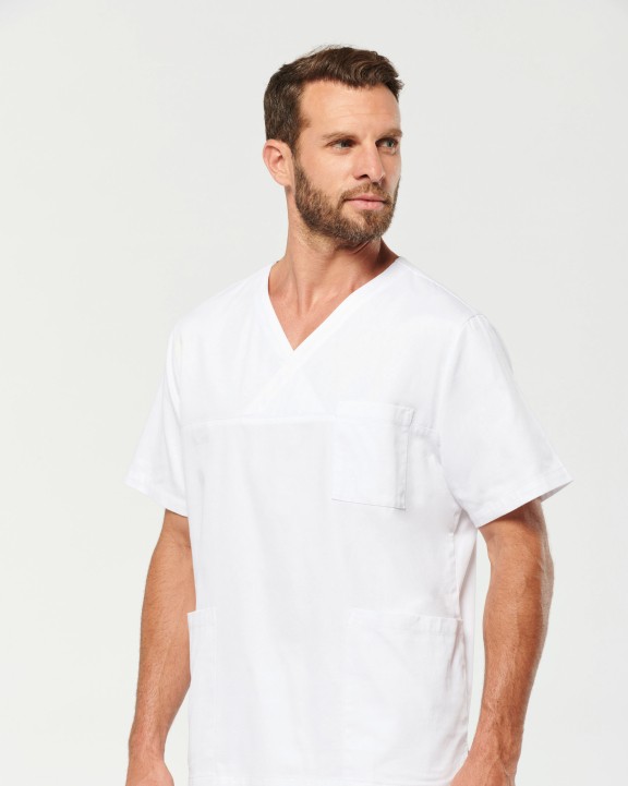 Tablier personnalisable WK. DESIGNED TO WORK Tunique coton manches courtes unisexe