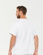 WK. DESIGNED TO WORK Kurzärmlige Unisex-Tunika aus Baumwolle Schürze personalisierbar