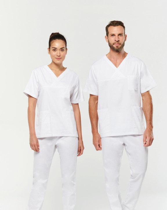 Tablier personnalisable WK. DESIGNED TO WORK Tunique coton manches courtes unisexe
