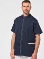 Tabliers à personnaliser WK. DESIGNED TO WORK Blouse polycoton avec boutons-pression homme 