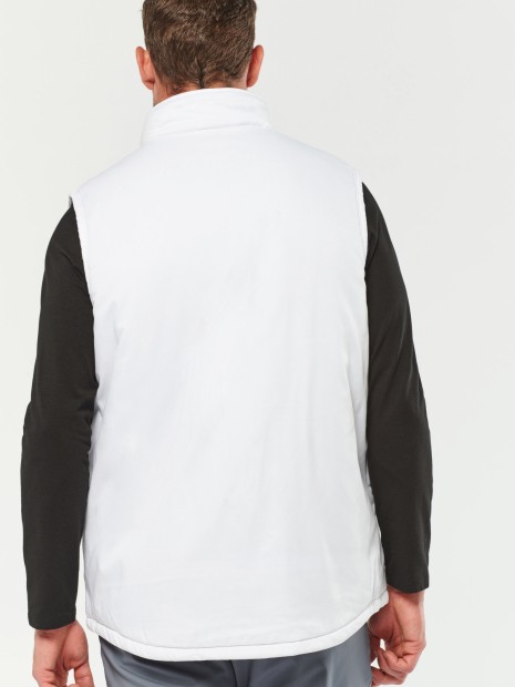 Vestes à personnaliser WK. DESIGNED TO WORK Gilet polycoton multipoches rembourré unisexe 