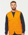 Veste personnalisable WK. DESIGNED TO WORK Gilet polycoton multipoches unisexe