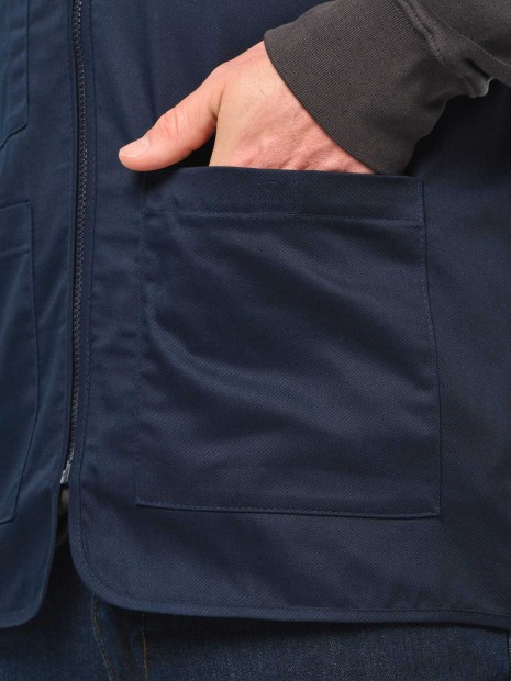 Vestes à personnaliser WK. DESIGNED TO WORK Gilet polycoton multipoches unisexe 