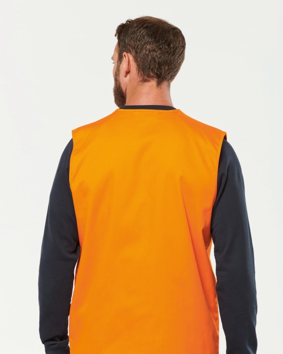 Veste personnalisable WK. DESIGNED TO WORK Gilet polycoton multipoches unisexe