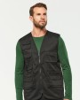Veste personnalisable WK. DESIGNED TO WORK Gilet polycoton multipoches doublé unisexe