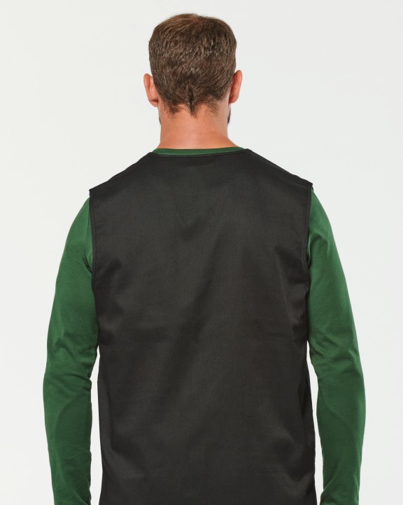 Veste personnalisable WK. DESIGNED TO WORK Gilet polycoton multipoches doublé unisexe