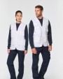 Jas WK. DESIGNED TO WORK Gevoerde unisex bodywarmer van polykatoen multizakken voor bedrukking &amp; borduring