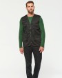 Jas WK. DESIGNED TO WORK Gevoerde unisex bodywarmer van polykatoen multizakken voor bedrukking &amp; borduring