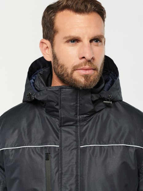 Vestes à personnaliser WK. DESIGNED TO WORK Parka performance à capuche unisexe 