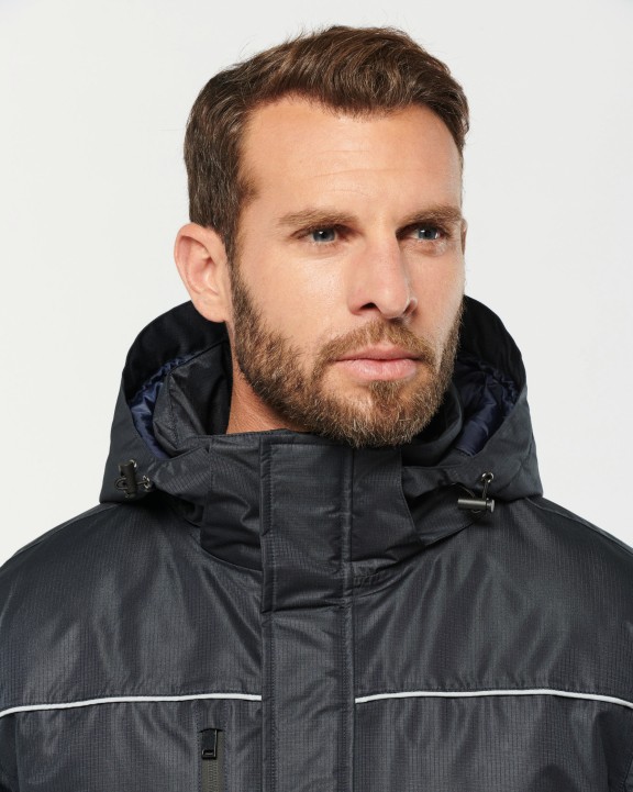 Veste personnalisable WK. DESIGNED TO WORK Parka performance à capuche unisexe