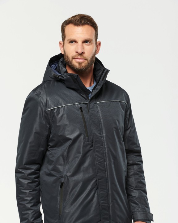 Veste personnalisable WK. DESIGNED TO WORK Parka performance à capuche unisexe