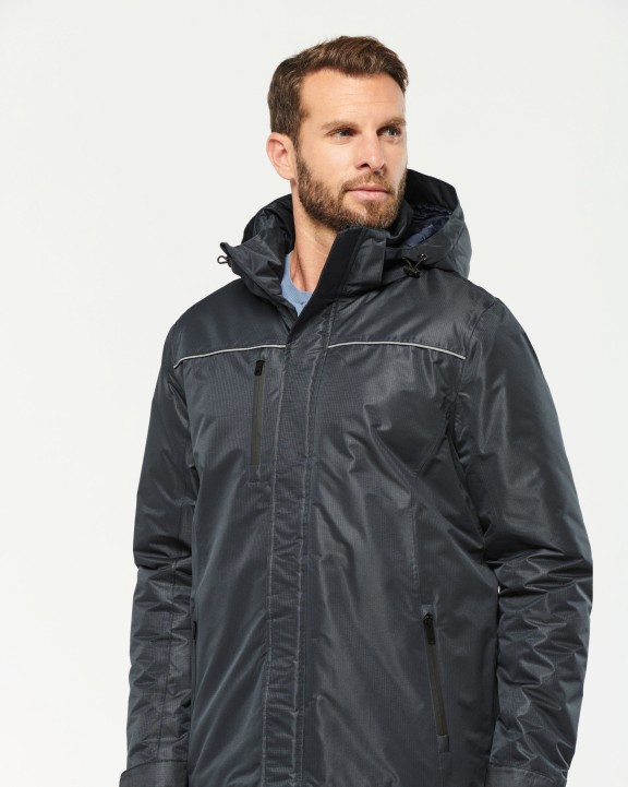 Veste personnalisable WK. DESIGNED TO WORK Parka performance à capuche unisexe