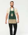 WK. DESIGNED TO WORK Vollständig wasserdichte Unisex-Gartenschürze Schürze personalisierbar