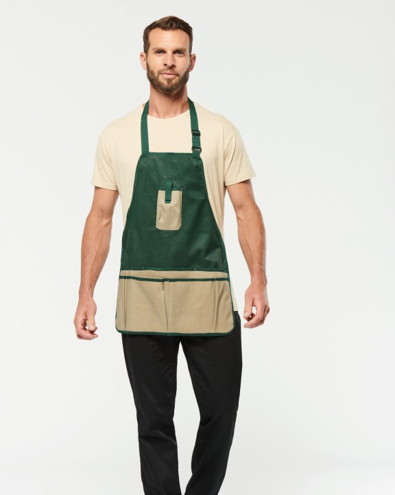 WK. DESIGNED TO WORK Vollständig wasserdichte Unisex-Gartenschürze Schürze personalisierbar