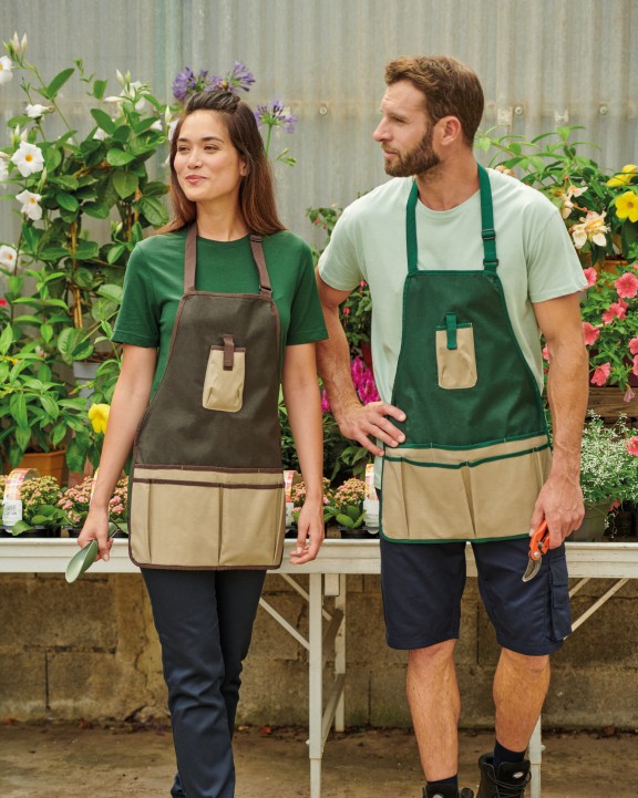 Schort WK. DESIGNED TO WORK Ecologisch waterdichte uniseks tuinschort voor bedrukking &amp; borduring