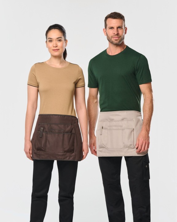 Tablier personnalisable WK. DESIGNED TO WORK Tablier court de jardinage écoresponsable unisexe