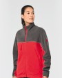 Laine polaire personnalisable WK. DESIGNED TO WORK Veste micropolaire bicolore écoresponsable unisexe