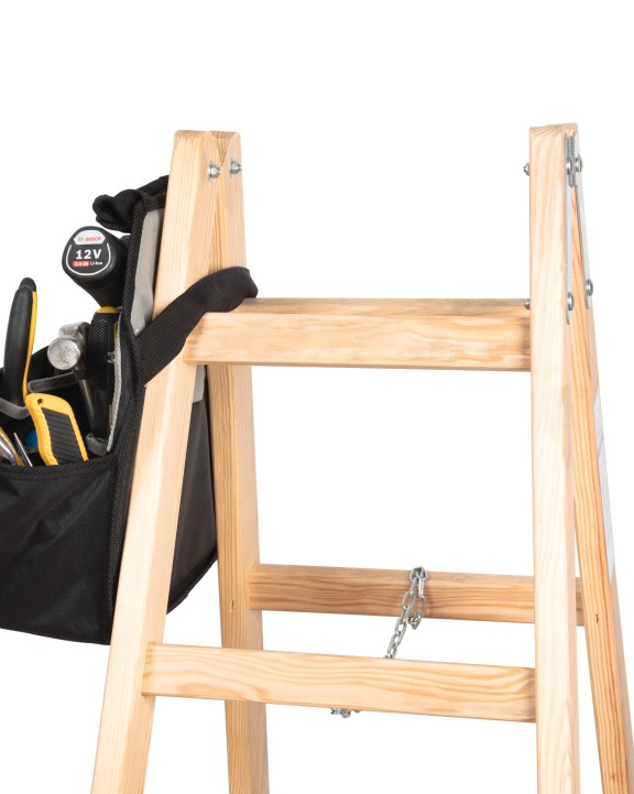 Tas & zak WK. DESIGNED TO WORK Gereedschapstas, aanpasbaar aan draagbare ladders voor bedrukking &amp; borduring