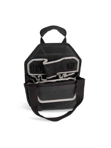 WK. DESIGNED TO WORK Sac à outils adaptable aux échelles portables noir/gris clair personnalisable