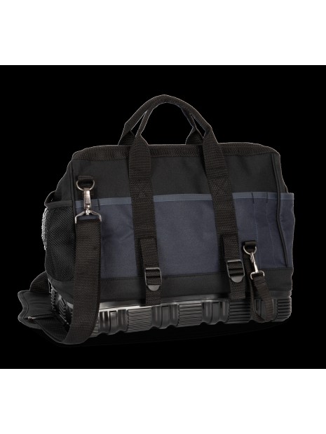 WK. DESIGNED TO WORK Sac à outils avec fond plastique BLACK / NAVY personnalisable