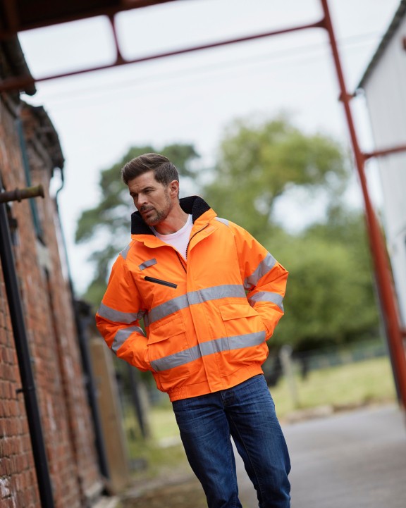Veste personnalisable YOKO Veste Hi-vis fontaine