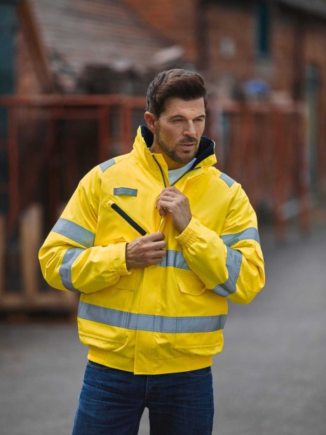 Vestes à personnaliser YOKO Veste Hi-vis fontaine 