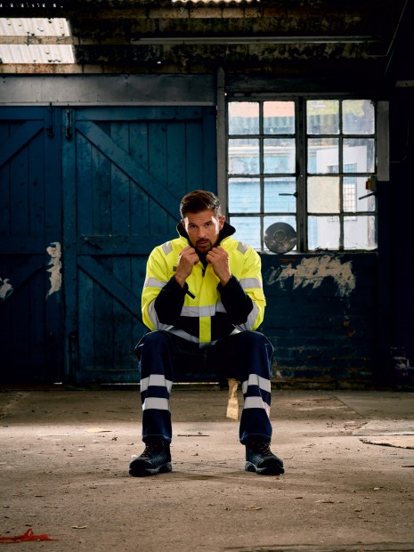 Vestes à personnaliser YOKO Veste Hi-vis fontaine 