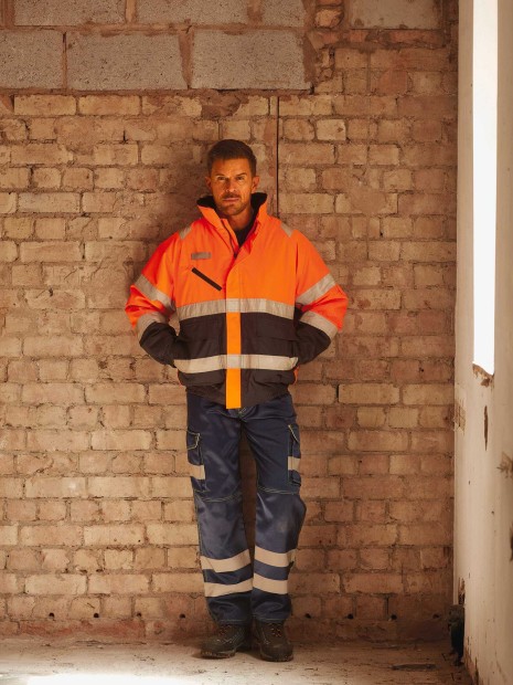 Vestes à personnaliser YOKO Veste Hi-vis fontaine 