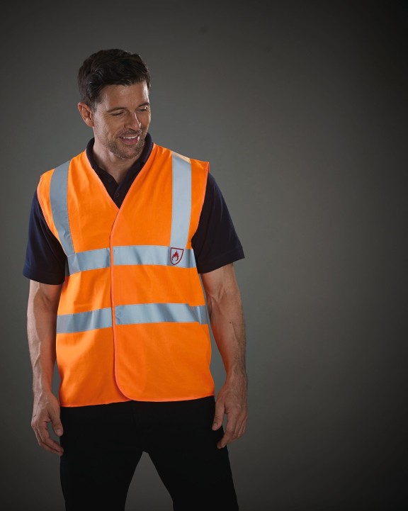 Gilet de sécurité personnalisable YOKO Gilet haute visibilité & LSF (chaleur et flamme)