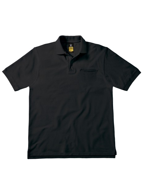 B&C Polo Energy Pro noir personnalisable