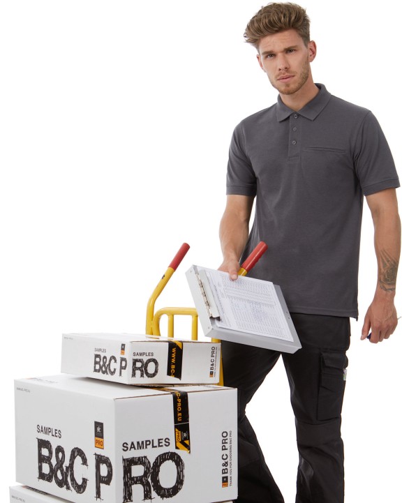Polo personnalisable B&C Polo Energy Pro