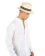 Bonnet, Écharpe & Gant personnalisable K-UP Panama - Chapeau Panama