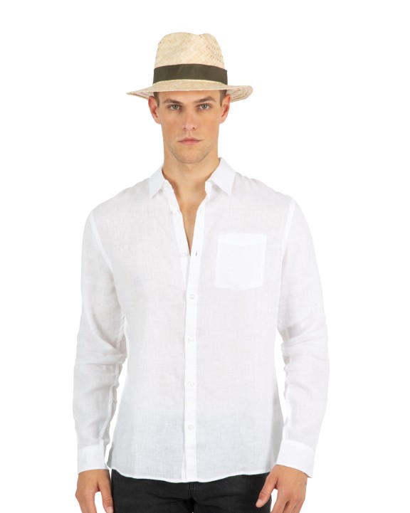 Bonnet, Écharpe & Gant personnalisable K-UP Panama - Chapeau Panama