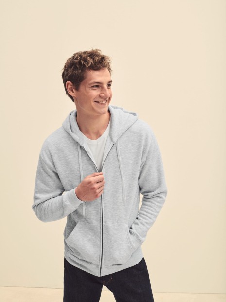 Sweat-shirts à personnaliser FOL Sweat-shirt homme zippé capuche Premium (62-034-0) 
