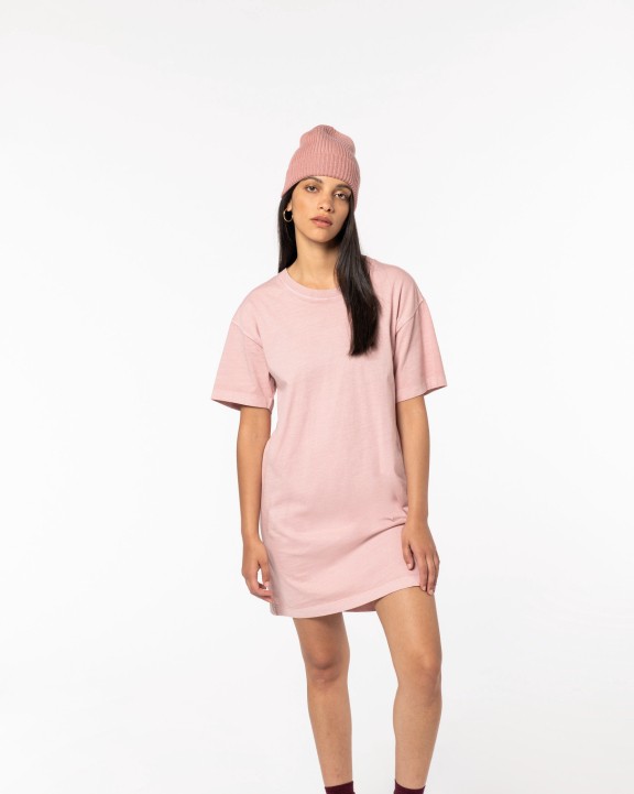 Robe personnalisable NATIVE SPIRIT Robe t-shirt écoresponsable délavée femme