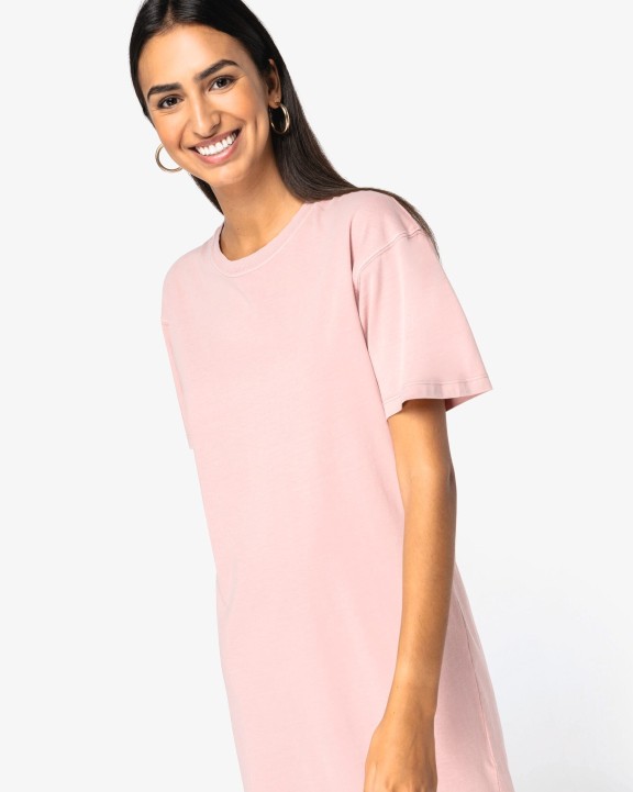 Robe personnalisable NATIVE SPIRIT Robe t-shirt écoresponsable délavée femme