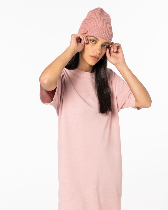 Robe personnalisable NATIVE SPIRIT Robe t-shirt écoresponsable délavée femme