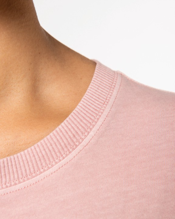 Jurk NATIVE SPIRIT Ecologische verwassen T-shirtjurk voor bedrukking &amp; borduring