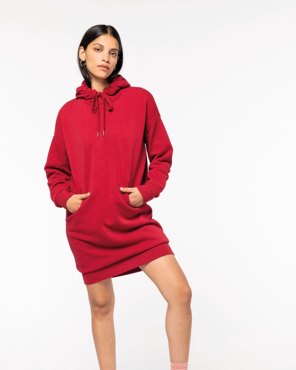 Robe personnalisable NATIVE SPIRIT Robe sweat-shirt écoresponsable à capuche femme